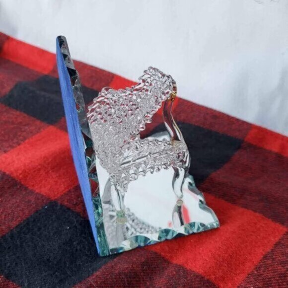 Vintage Spun Glass Mini Grand Piano Art Piece - Picture 9 of 10